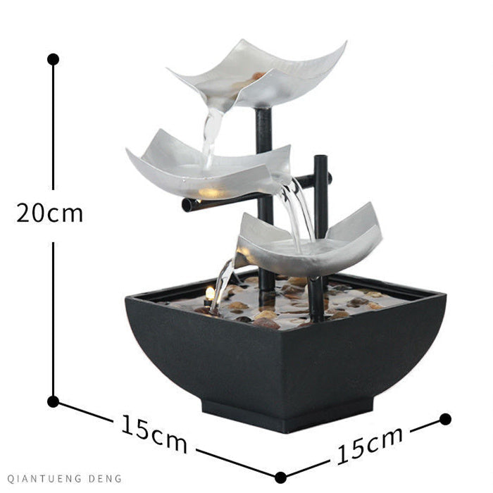 New Home Decoration Flowing Water Ornaments Desktop Fountain Crafts