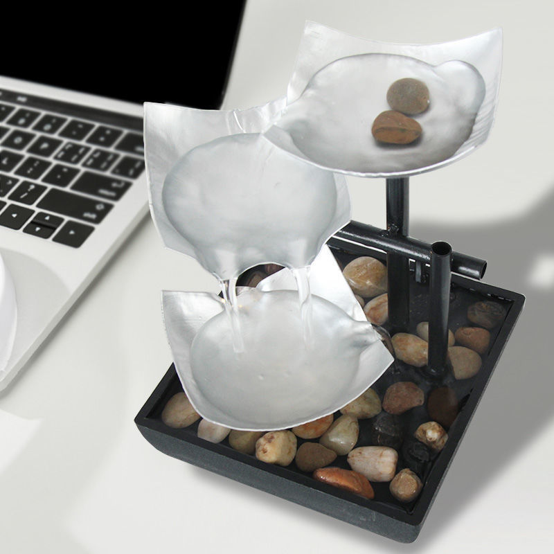 New Home Decoration Flowing Water Ornaments Desktop Fountain Crafts