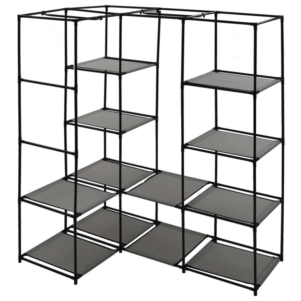 Corner Wardrobe Gray