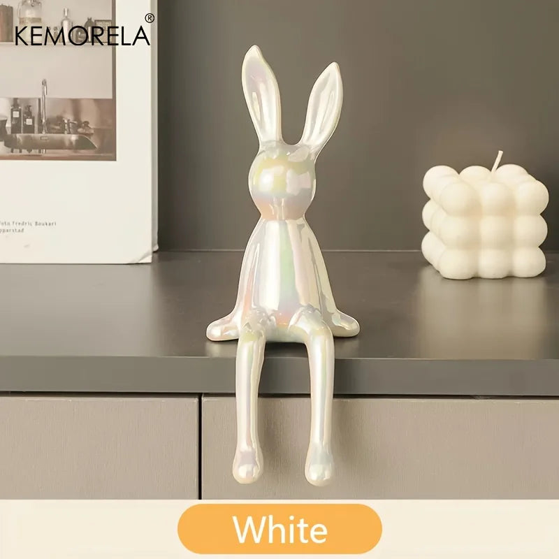 Long-Eared Sitting Rabbit