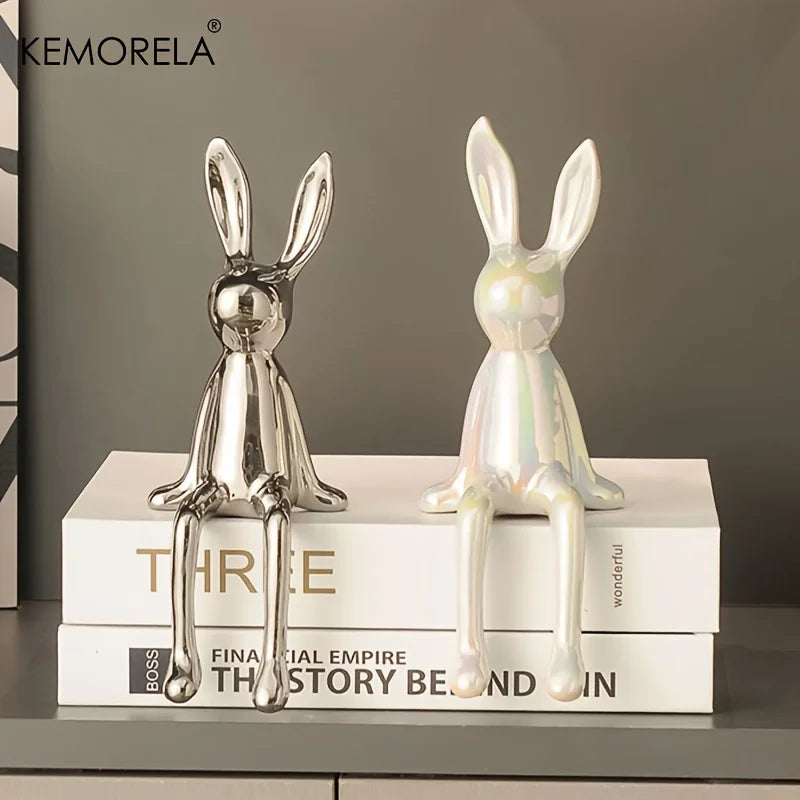 Long-Eared Sitting Rabbit
