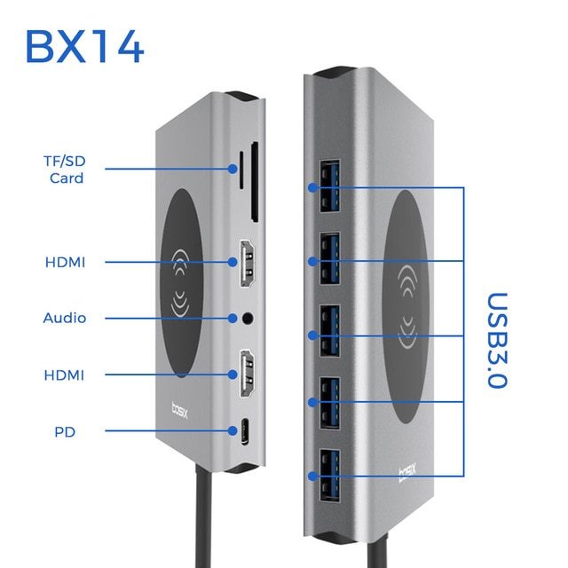 TYPE-C notebook HUB docking station