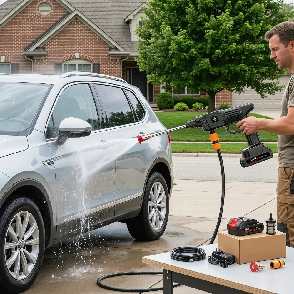 Cordless Portable Pressure Washer