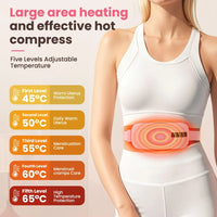 Electric Heating Vibration Menstrual Relief Belt