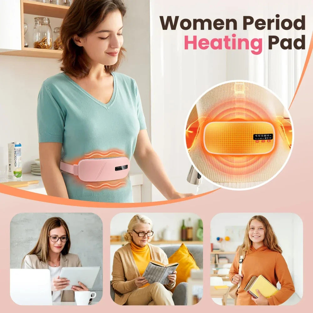 Electric Heating Vibration Menstrual Relief Belt