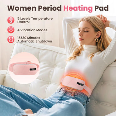Electric Heating Vibration Menstrual Relief Belt