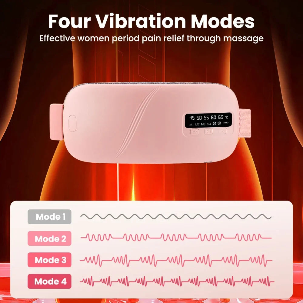 Electric Heating Vibration Menstrual Relief Belt