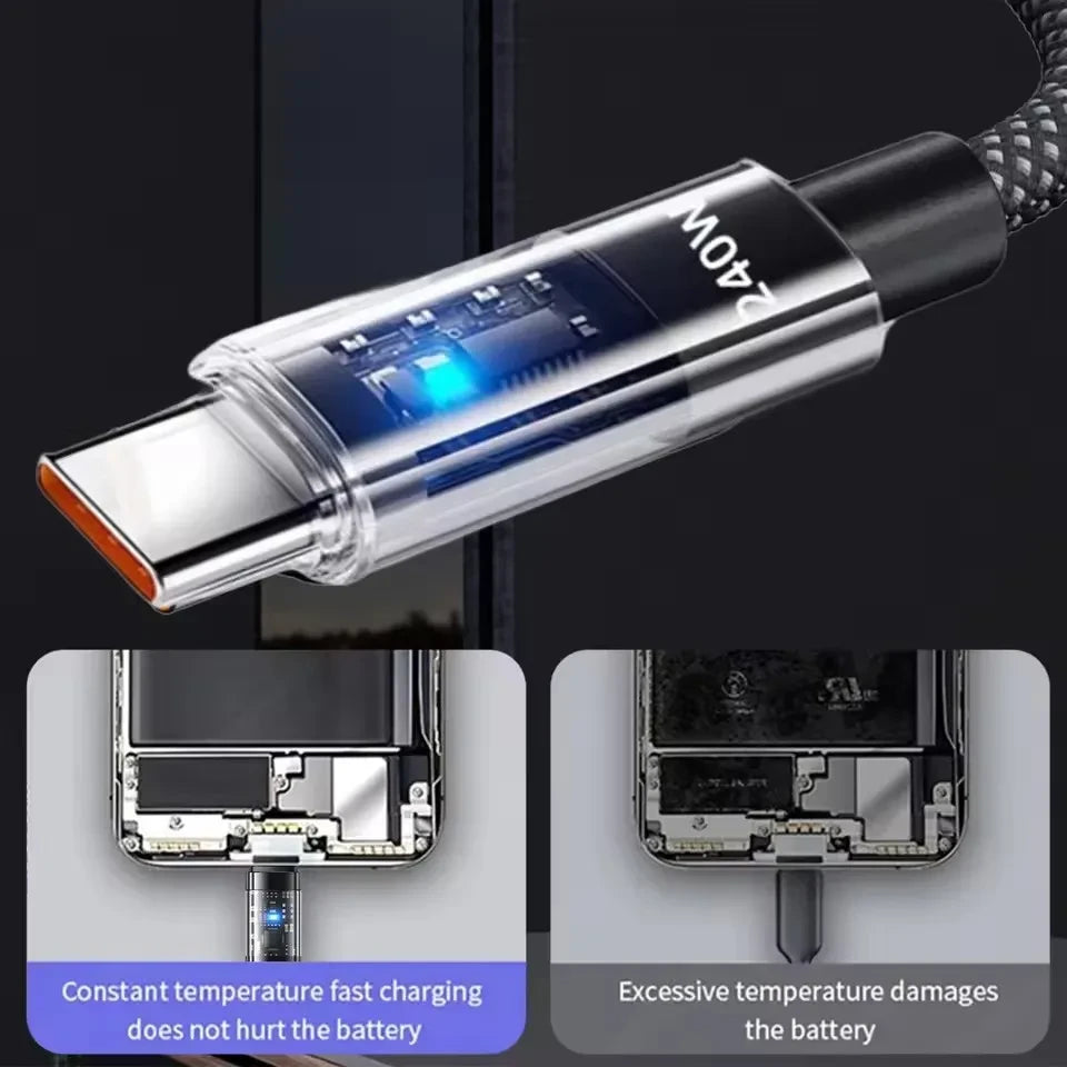Nylon USB Fast Charging Cable