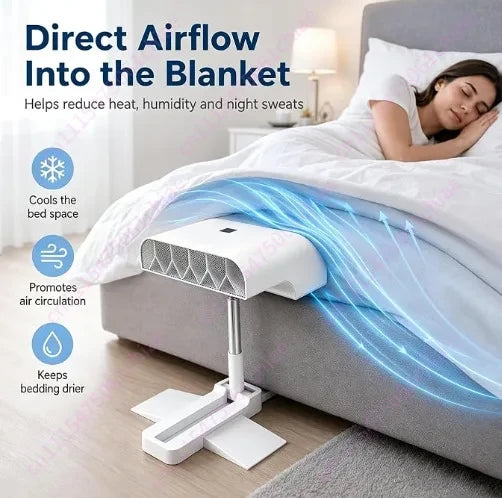 Portable Remote Control Bed Air Circulator Fan