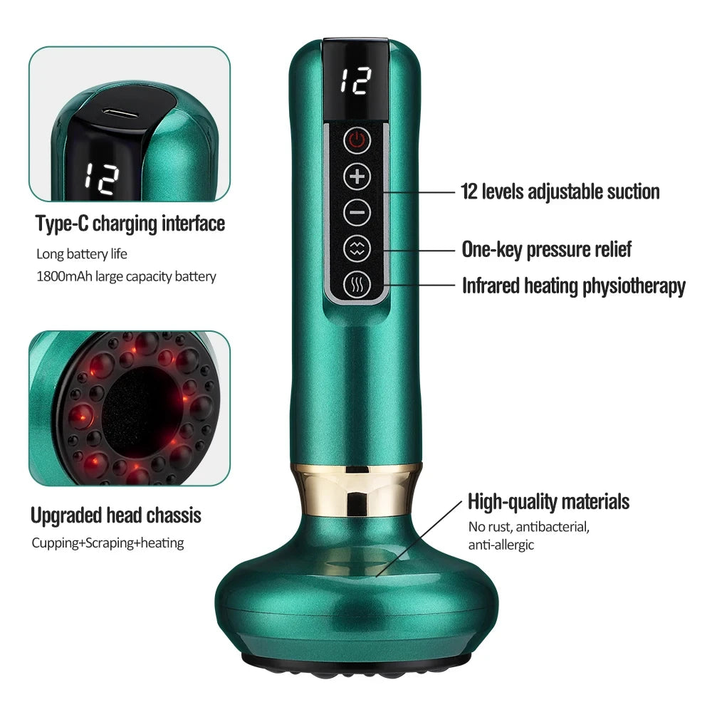 Smart Vacuum Cupping Massager