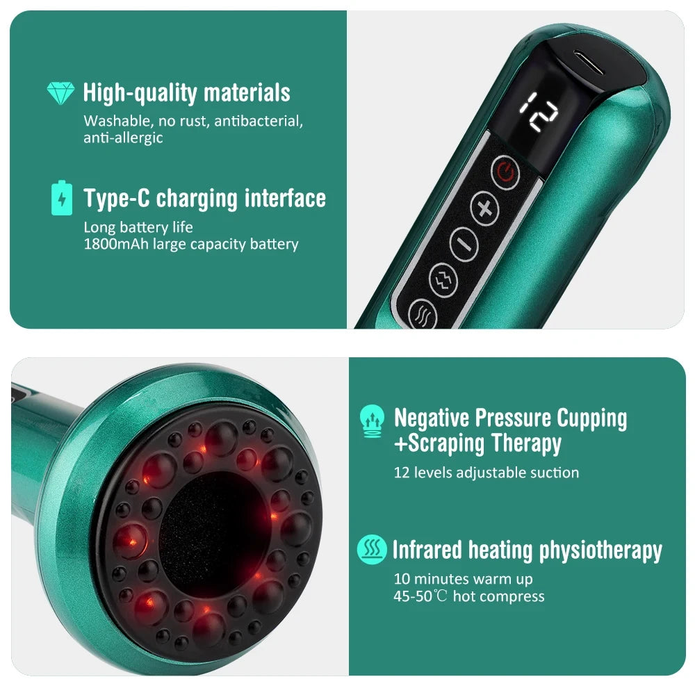Smart Vacuum Cupping Massager