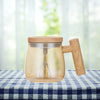 Electric Self Stirring Glass Coffee Mug