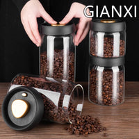 Vacuum-Sealed Glass Canister