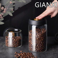 Vacuum-Sealed Glass Canister