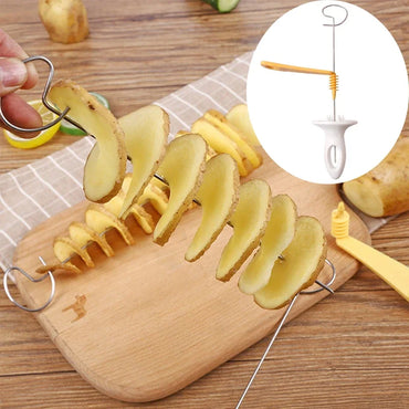 TwistMaster Stainless Steel Potato Slicer