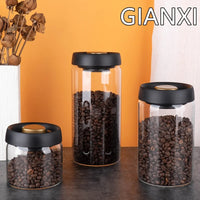 Vacuum-Sealed Glass Canister