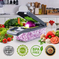 Ultimate 16-in-1 Multi-Purpose Vegetable & Onion Chopper