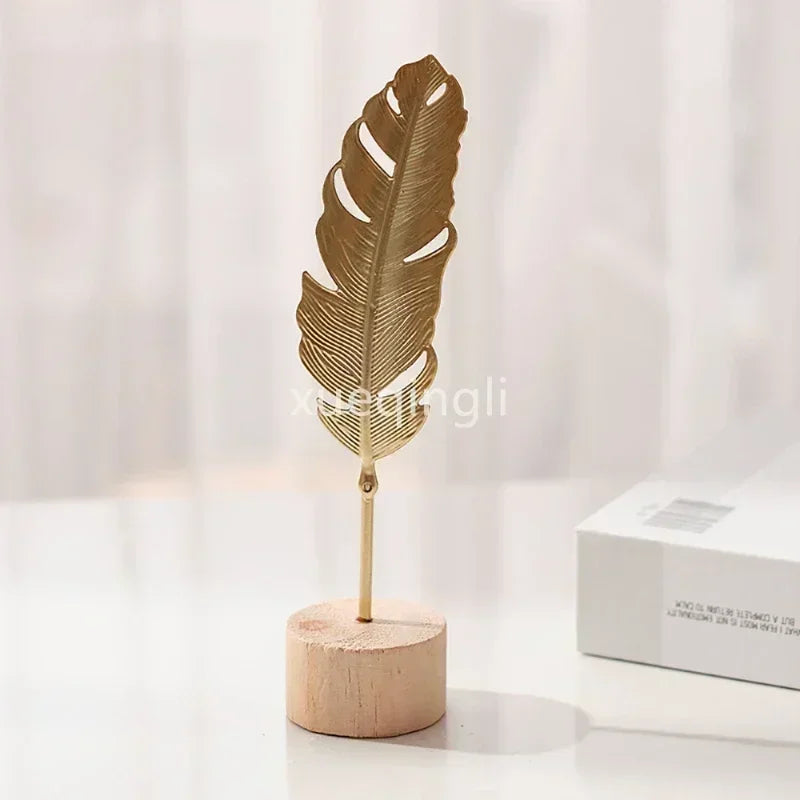 Nordic Style Iron Art Ginkgo Leaf